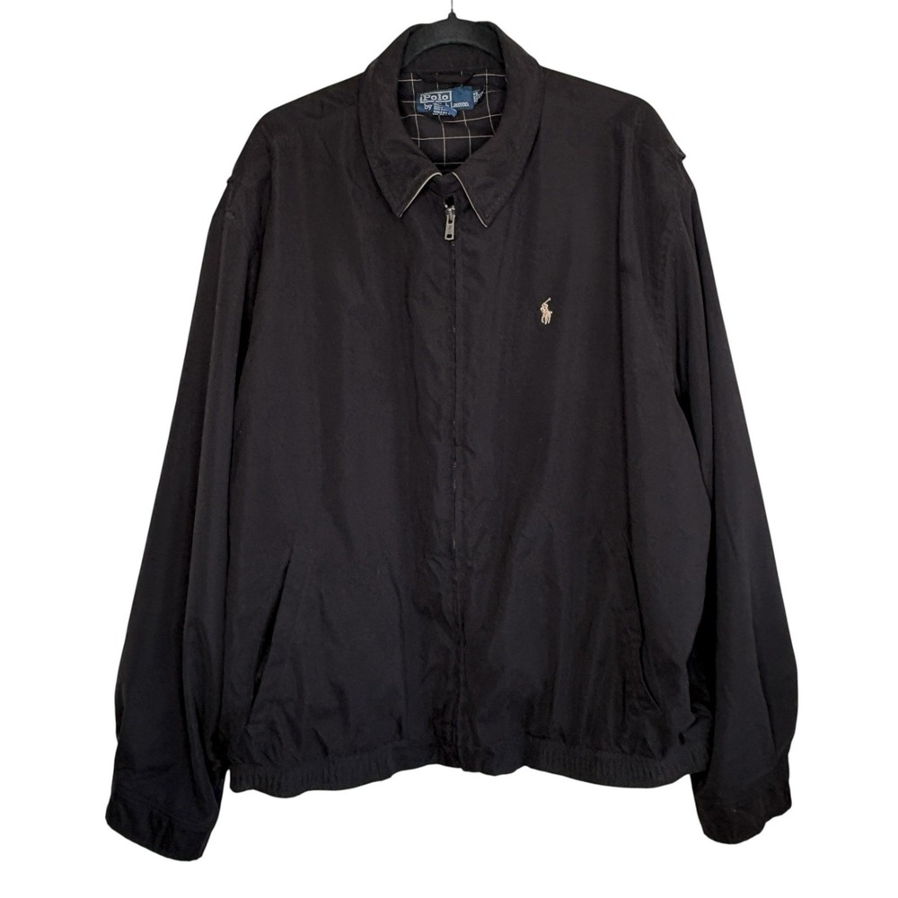Polo Ralph Lauren Harrington Windbreaker Jacket XXL Golf Zip Athleisure Travel